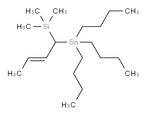 (E)-trimethyl(1-(tributylstannyl)but-2-en-1-yl)silane