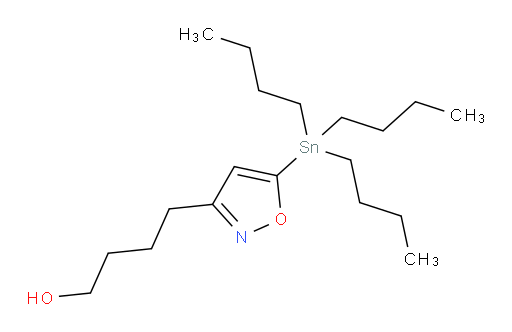 4-(5-(三丁基锡基)异噁唑-3-基)丁-1-醇