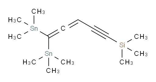(5,5-bis(trimethylstannyl)penta-3,4-dien-1-yn-1-yl)trimethylsilane