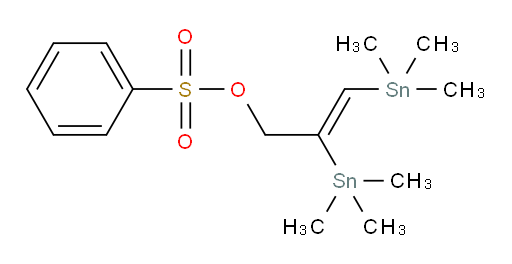 (Z)-2,3-双(三甲基锡基)烯丙基 苯磺酸盐
