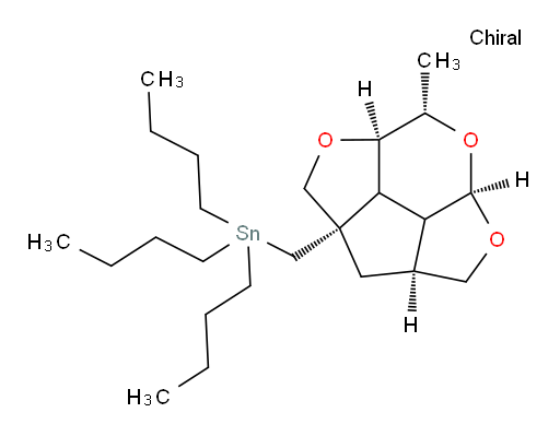 tributyl(((2aS,3aS,5aR,7S,7aR)-7-methyldecahydro-1,5,6-trioxacyclopenta[jkl]-as-indacen-2a-yl)methyl)stannane