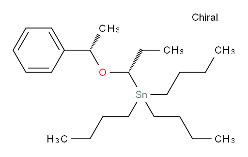 三丁基((S)-1-((S)-1-苯基乙氧基)丙基)锡烷