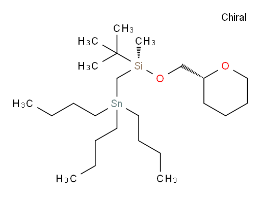(R)-tert-butyl(methyl)(((R)-tetrahydro-2H-pyran-2-yl)methoxy)((tributylstannyl)methyl)silane