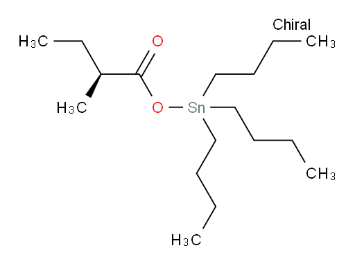 (S)-三丁基锡基 2-甲基丁酸酯