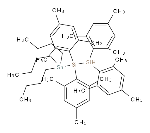 1,1,2,2-四三甲苯基-1-(三丁基锡基)二硅烷