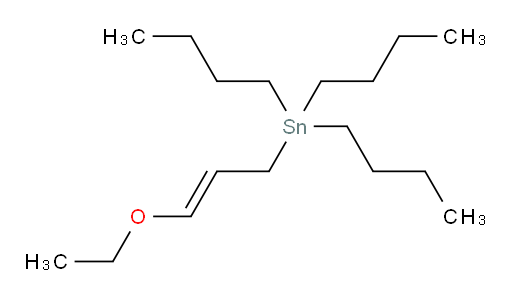 (E)-三丁基(3-乙氧基烯丙基)锡烷