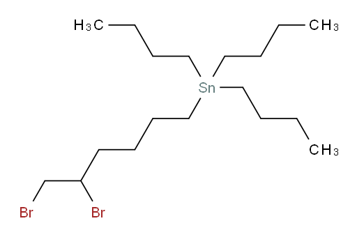 tributyl(5,6-dibromohexyl)stannane