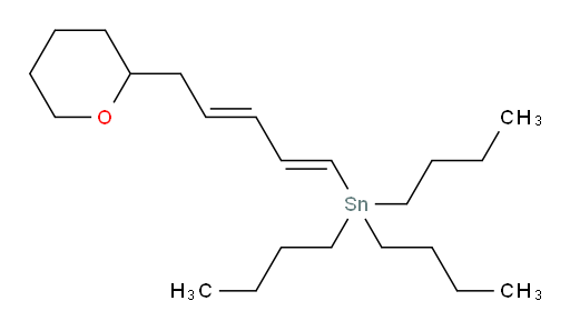 三丁基((1E,3E)-5-(四氢-2H-吡喃-2-基)戊-1,3-二烯-1-基)锡烷