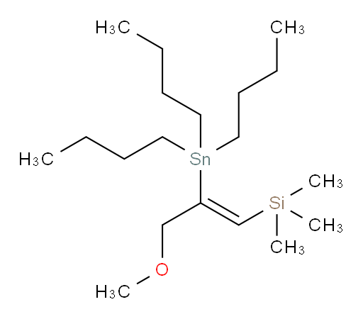 (Z)-(3-methoxy-2-(tributylstannyl)prop-1-en-1-yl)trimethylsilane