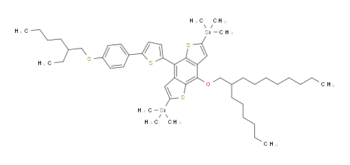 (4-(5-(4-((2-ethylhexyl)thio)phenyl)thiophen-2-yl)-8-((2-hexyldecyl)oxy)benzo[1,2-b:4,5-b']dithiophene-2,6-diyl)bis(trimethylstannane)