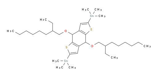 (4,8-bis((2-ethyloctyl)oxy)-4,8-dihydrobenzo[1,2-b:4,5-b']dithiophene-2,6-diyl)bis(trimethylstannane)