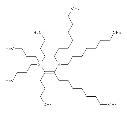 (E)-三丁基(6-(二辛基boryl)十四烷-5-烯-5-基)锡烷
