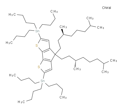 (4,4-双((S)-3,7-二甲基辛基)-4H-环戊烷并[1,2-b:5,4-b']二噻吩-2,6-二基)双(三丁基锡烷)