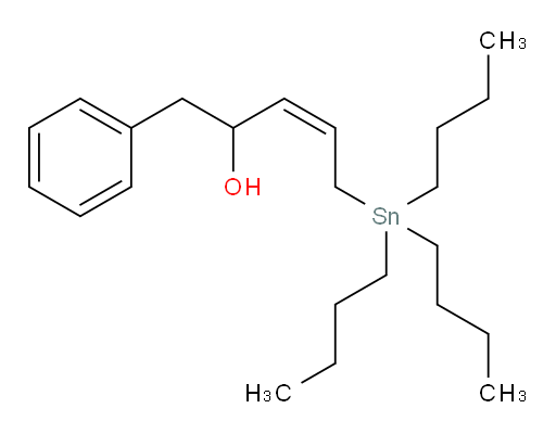(Z)-1-苯基-5-(三丁基锡基)戊-3-烯-2-醇