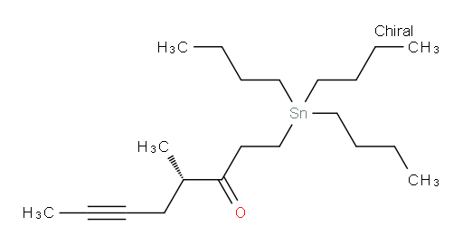 (S)-4-甲基-1-(三丁基锡基)辛-6-炔-3-酮