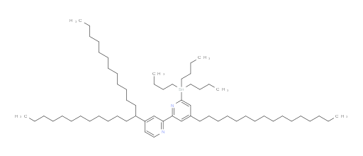4-十六烷基-4'-(五cosan-13-基)-6-(三丁基锡基)-2,2'-联吡啶
