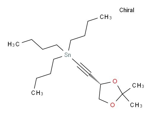 (S)-三丁基((2,2-二甲基-1,3-二氧杂环戊烷-4-基)乙炔基)锡烷
