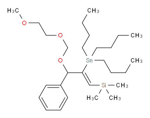 (Z)-11,11-二甲基-8-苯基-9-(三丁基锡基)-2,5,7-三氧杂-11-硅杂十二-9-烯