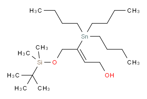 (Z)-4-((叔丁基二甲基sil氧基))-3-(三丁基锡基)丁-2-烯-1-醇