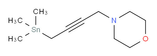 4-(4-(三甲基锡基)丁-2-炔-1-基)吗啉