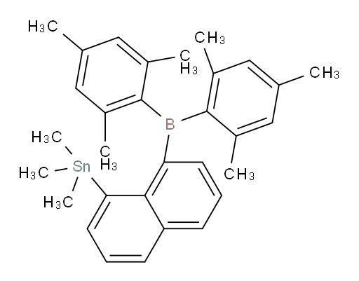 (8-(二三甲苯基boryl)萘-1-基)三甲基锡烷