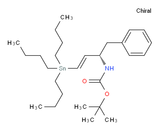 (S,E)-叔丁基 (1-苯基-4-(三丁基锡基)丁-3-烯-2-基)氨基甲酸酯