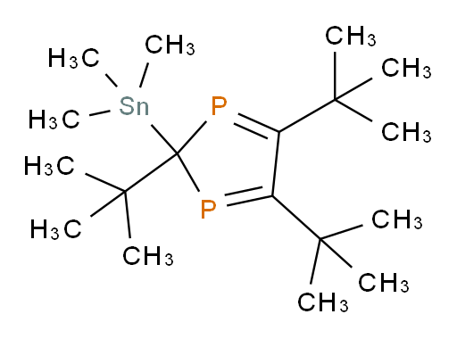 2,4,5-三-叔丁基-2-(三甲基锡基)-2H-1,3-二磷杂茂