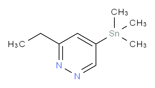 3-ethyl-5-(trimethylstannyl)pyridazine