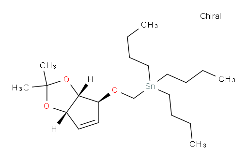 tributyl((((3aS,4S,6aS)-2,2-dimethyl-4,6a-dihydro-3aH-cyclopenta[d][1,3]dioxol-4-yl)oxy)methyl)stannane
