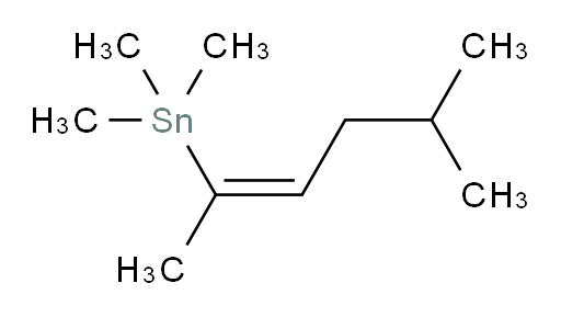 (Z)-trimethyl(5-methylhex-2-en-2-yl)stannane