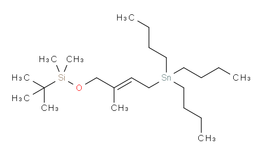 (E)-tert-butyldimethyl((2-methyl-4-(tributylstannyl)but-2-en-1-yl)oxy)silane