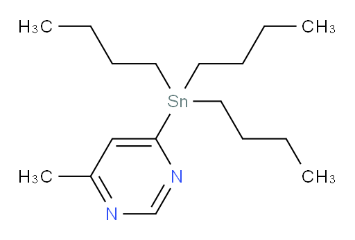 4-甲基-6-(三丁基锡基)嘧啶