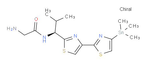 (S)-2-氨基-N-(2-甲基-1-(4-(三甲基锡基)-[2,4'-bi噻唑]-2'-基)丙基)乙酰胺