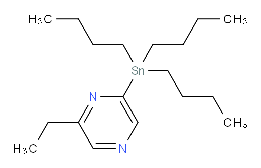 2-乙基-6-(三丁基锡基)吡嗪