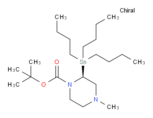 (S)-叔丁基 4-甲基-2-(三丁基锡基)哌嗪-1-甲酸酯