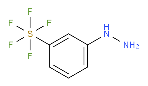 (3-hydrazinylphenyl)sulfur pentafluoride