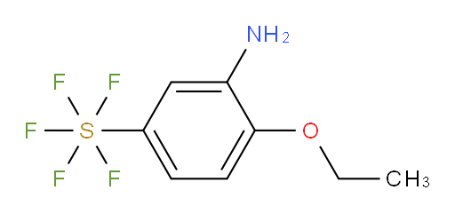 (3-Amino-4-ethoxyphenyl)sulfur pentafluoride