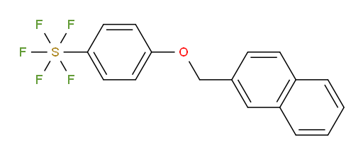 [4-(2-naphthalenylmethoxy)phenyl]sulfur pentafluoride
