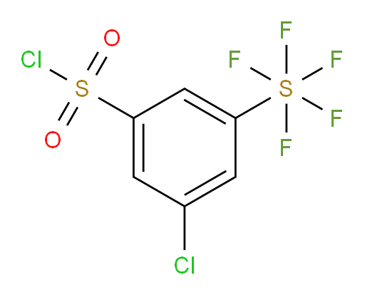 [3-Chloro-5-(chlorosulfonyl)phenyl]sulfur pentafluoride