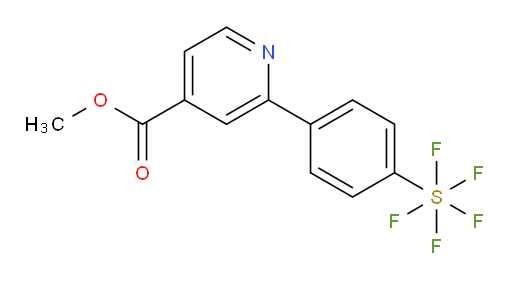 methyl 2-(4-(pentafluoromercapto)phenyl)isonicotinate