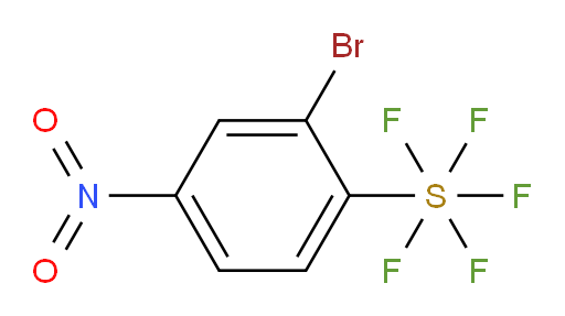 (2-bromo-4-nitrophenyl)sulfur pentafluoride