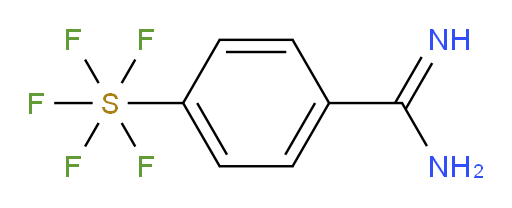 [4-(Aminoiminomethyl)phenyl]sulfur pentafluoride