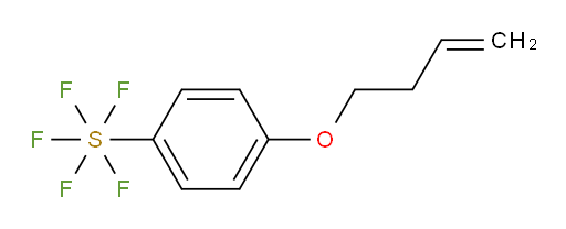 [4-(3-buten-1-yloxy)phenyl]sulfur pentafluoride