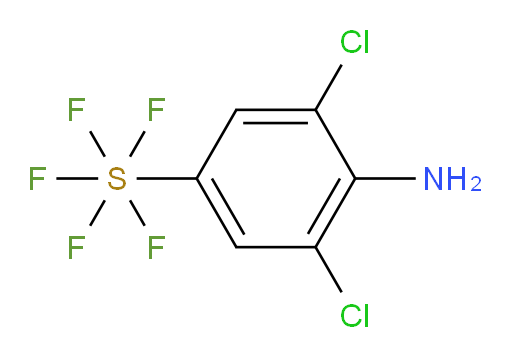 (4-Amino-3,5-dichlorophenyl)sulfur pentafluoride