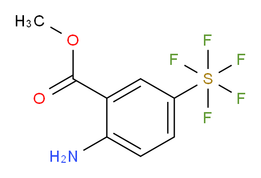 methyl 2-amino-5-(pentafluoromercapto)benzoate