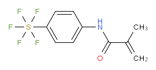 N-(4-(pentafluoromercapto)phenyl)methacrylamide