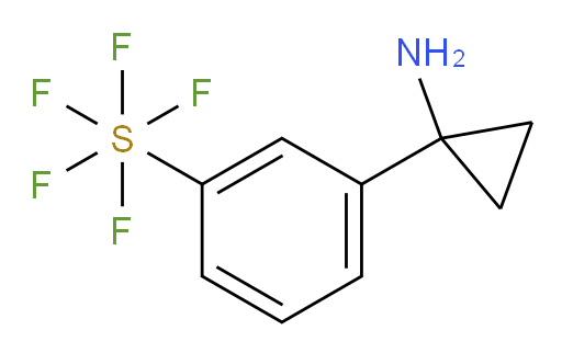 [3-(1-Aminocyclopropyl)phenyl]sulfur pentafluoride