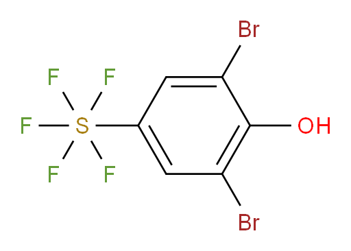 (3,5-dibromo-4-hydroxyphenyl)sulfur pentafluoride