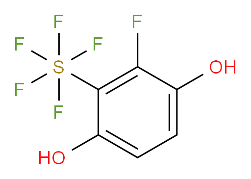 (2-fluoro-3,6-dihydroxyphenyl)sulfur pentafluoride