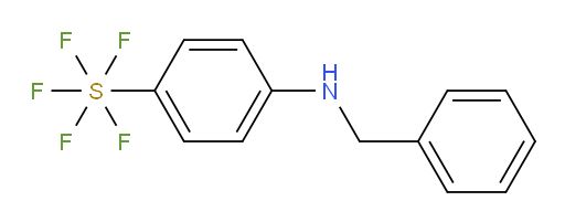 [4-[(phenylmethyl)amino]phenyl]sulfur pentafluoride